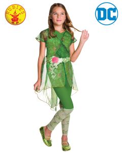 Poison Ivy Deluxe - DC Super Hero Girls - Small - 3 - 5 Years - Child Costume (RUB3306)