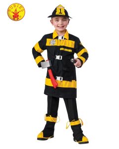 Firefighter Deluxe Child Costume (Fireman) (RUB882843)
