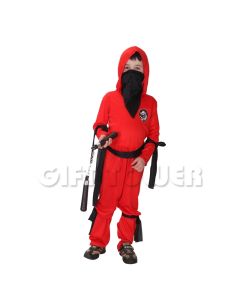 Gothic Monk Red Ninja - Child Costume (B-0058A) (CB8740)