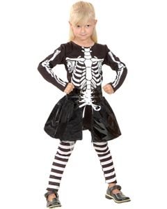 Lil Skeleton Girl - Large - Child Costume (CO5989L)