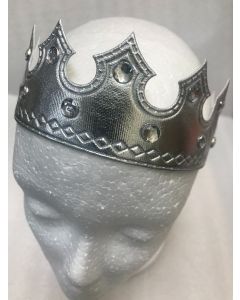 King Crown Silver - 15 Peaks Soft Material - Child - 54 cm Long (CB1071)